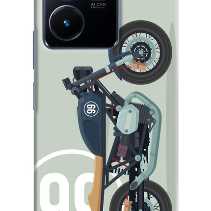 Classic Cafe Racer 99 Vivo Y22 Hard Case Back Cover by Casekaro