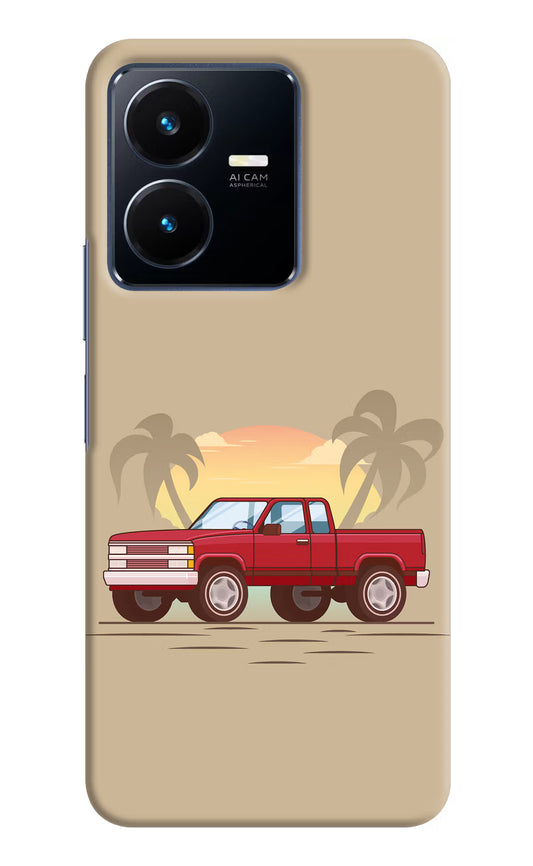 Desert Classic Drive Vivo Y22 Hard Case Back Cover by Casekaro