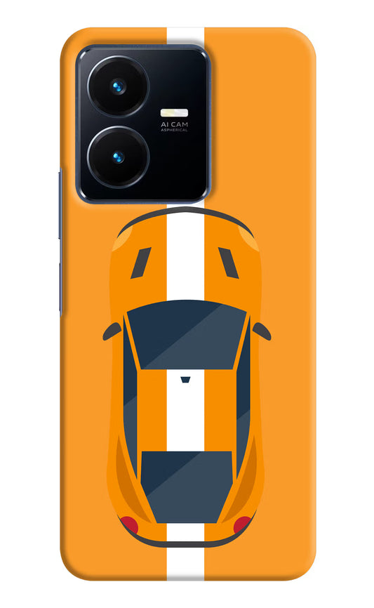 Highway Pursuit Vivo Y22 Hard Case Back Cover by Casekaro