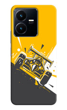 Track King Vivo Y22 Hard Case Back Cover by Casekaro