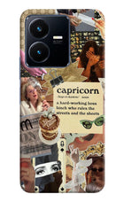 Capricorn Zodiac Vivo Y22 Hard Case Back Cover by Casekaro