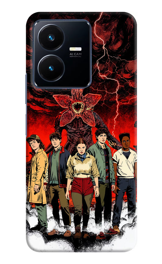 Ordinary Things Characters Vivo Y22 Hard Case Back Cover by Casekaro