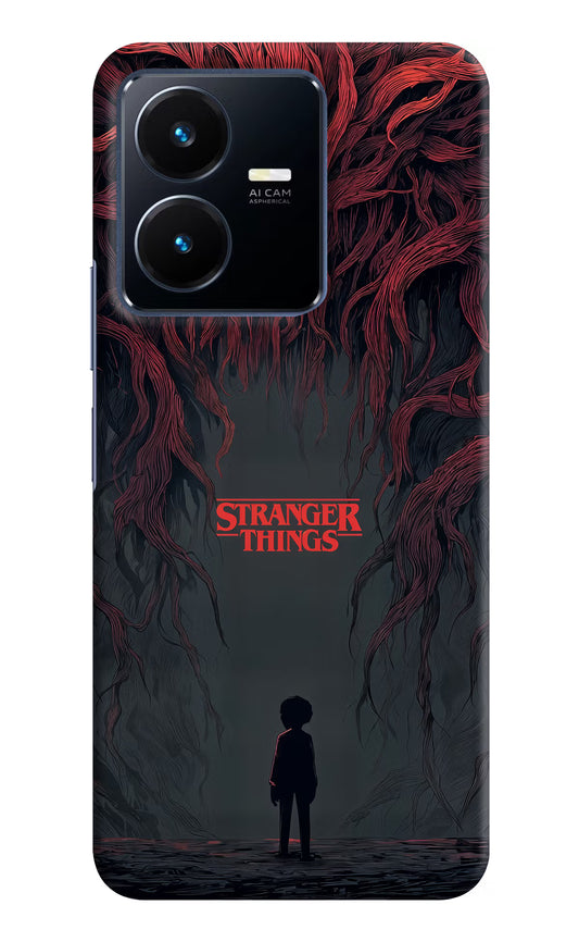 Ordinary Things Dark Side Vivo Y22 Hard Case Back Cover by Casekaro