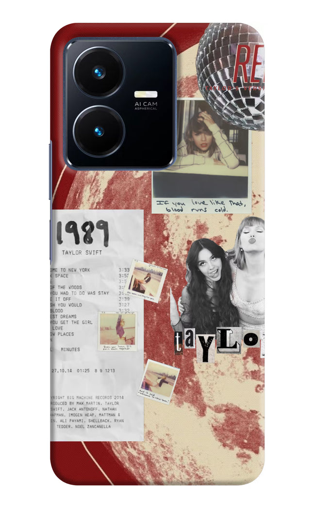 Taylor Swift Vivo Y22 Hard Case Back Cover by Casekaro