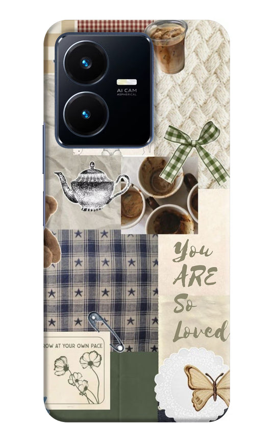 Cookie Vivo Y22 Hard Case Back Cover by Casekaro