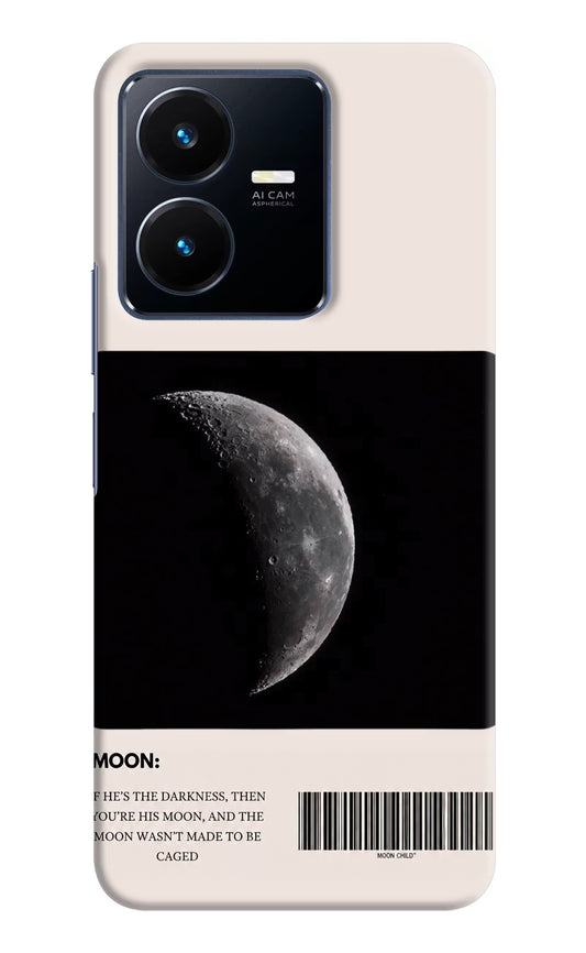 Moon Phase Vivo Y22 Hard Case Back Cover by Casekaro