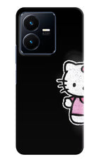 Kitty Charm Vivo Y22 Hard Case Back Cover by Casekaro
