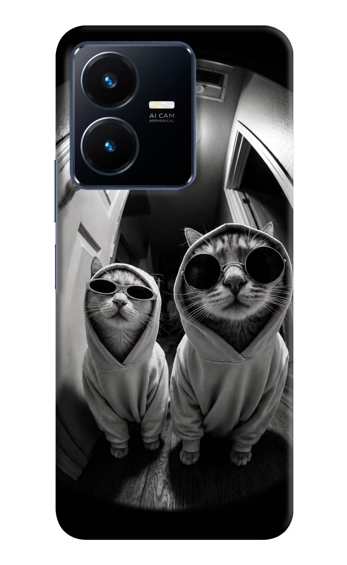 Hood Cats Vivo Y22 Back Cover