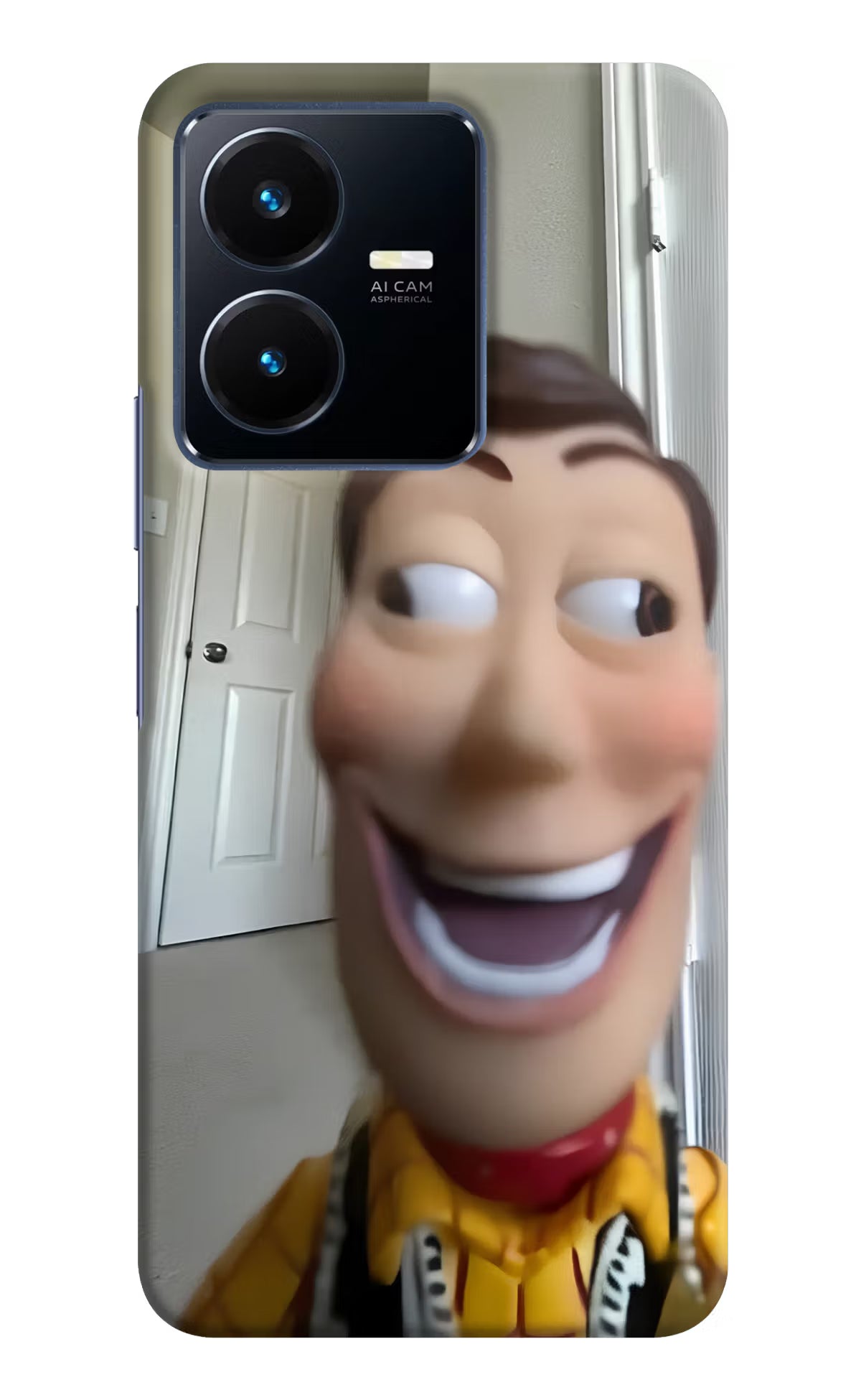 Side Eye Woody Vivo Y22 Back Cover