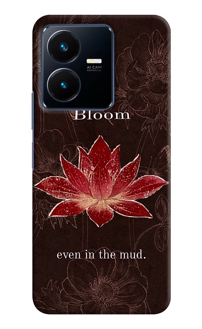 Bloom Vivo Y22 Hard Case Back Cover by Casekaro