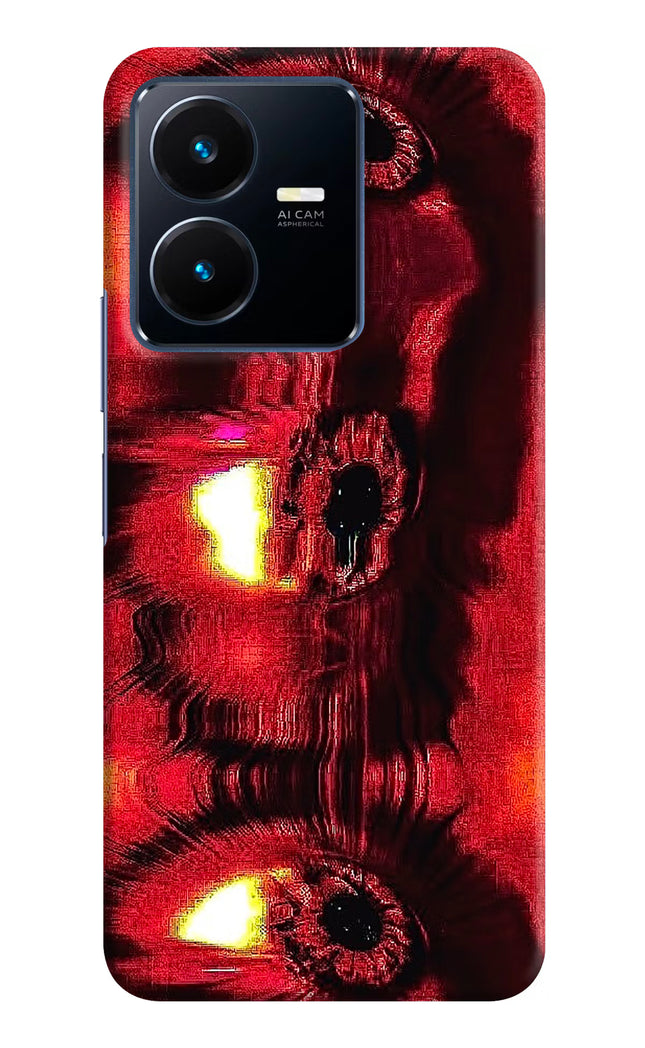 Fire Eye Vivo Y22 Hard Case Back Cover by Casekaro