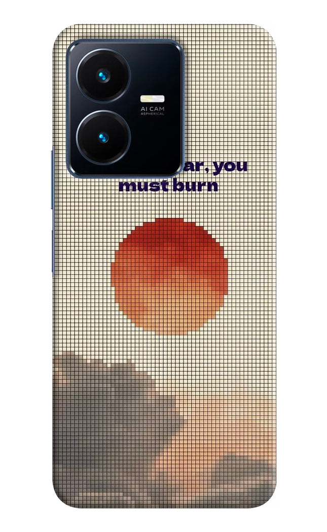 Pixel Sun Vivo Y22 Hard Case Back Cover by Casekaro