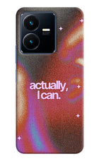 Pink Aura Vivo Y22 Back Cover