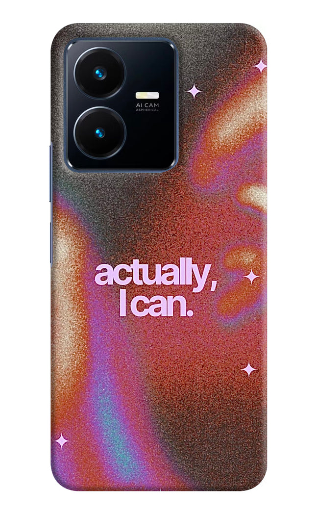 Pink Aura Vivo Y22 Hard Case Back Cover by Casekaro