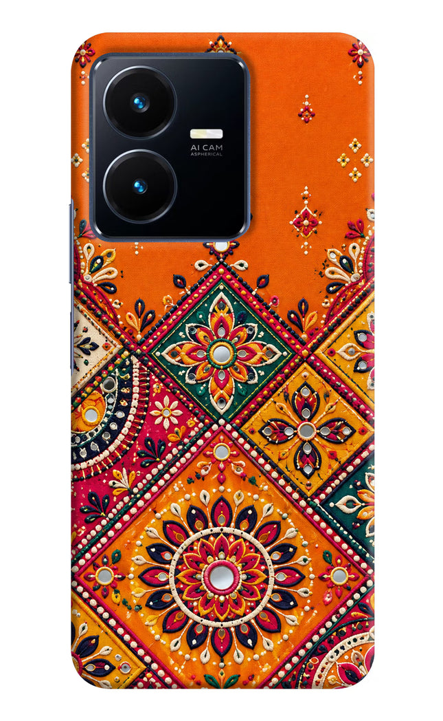 Kutch Glow Vivo Y22 Hard Case Back Cover by Casekaro