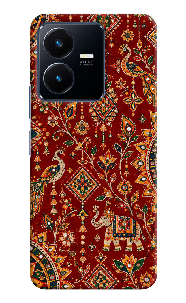 Laal Riwaaz Vivo Y22 Hard Case Back Cover by Casekaro