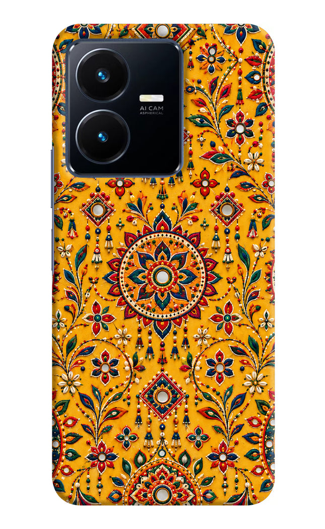 Sunlit Aura Vivo Y22 Hard Case Back Cover by Casekaro