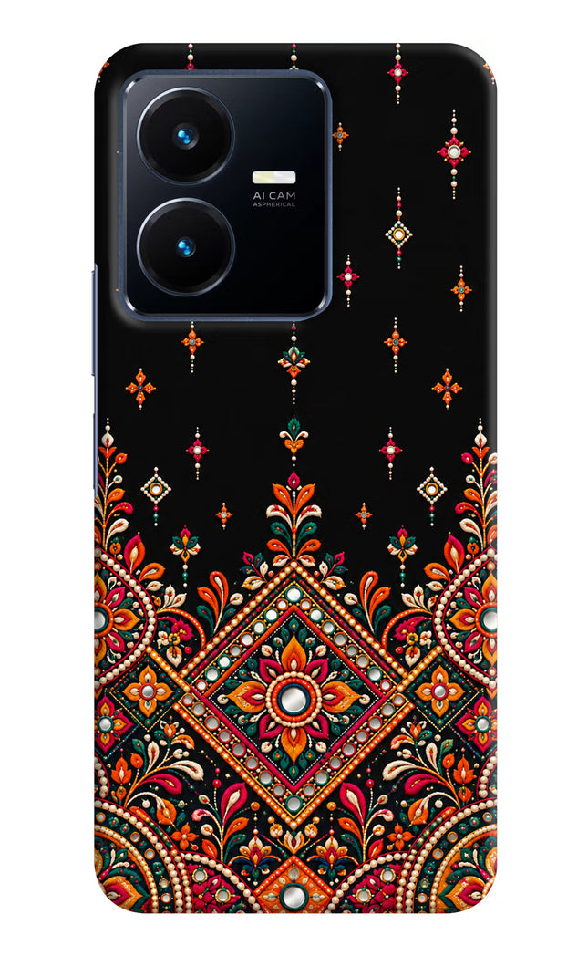 Noir Mehfil Vivo Y22 Hard Case Back Cover by Casekaro