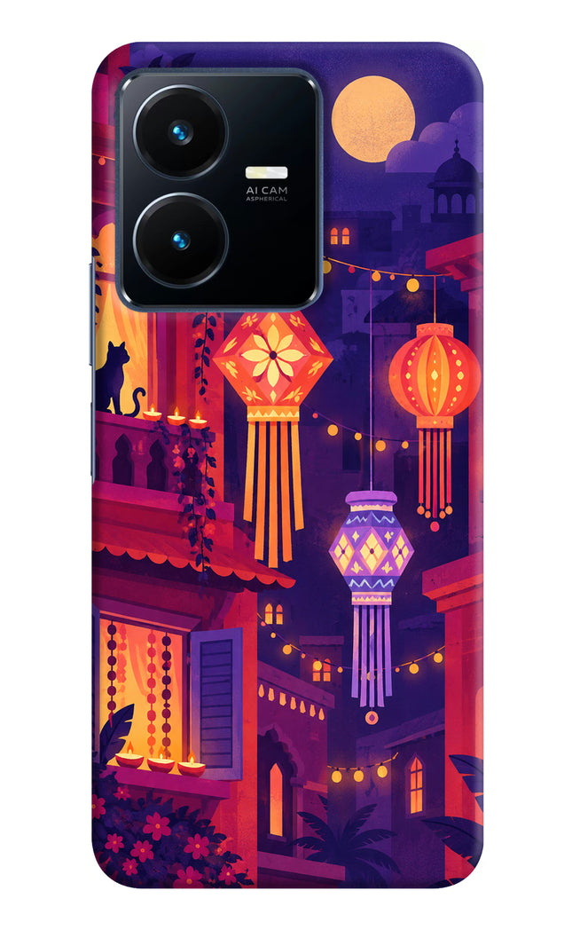 Lantern Lane Vivo Y22 Back Cover