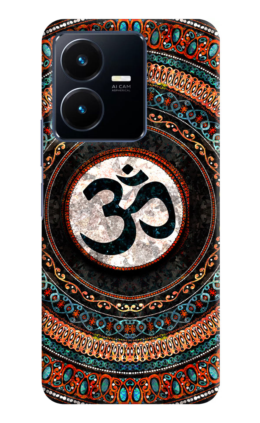 Om Culture Vivo Y22 Pop Case, Hard case