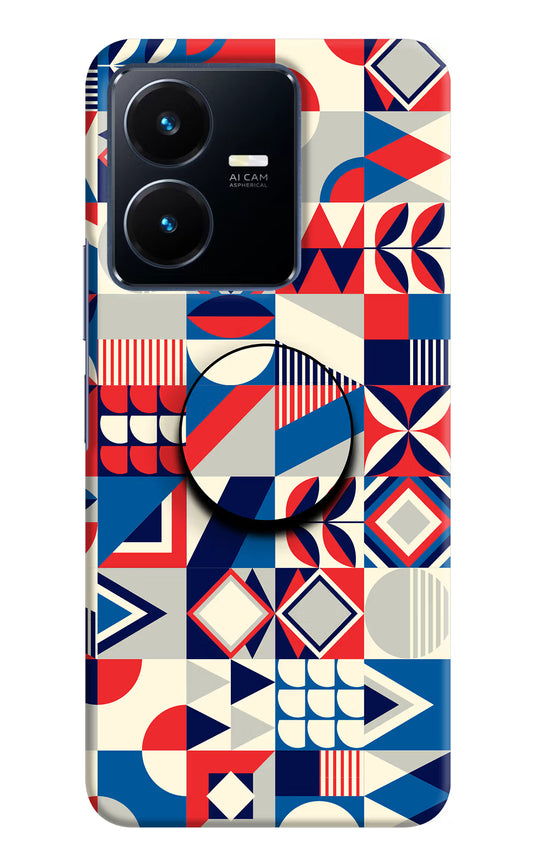 Colorful Pattern Vivo Y22 Pop Case by Casekaro