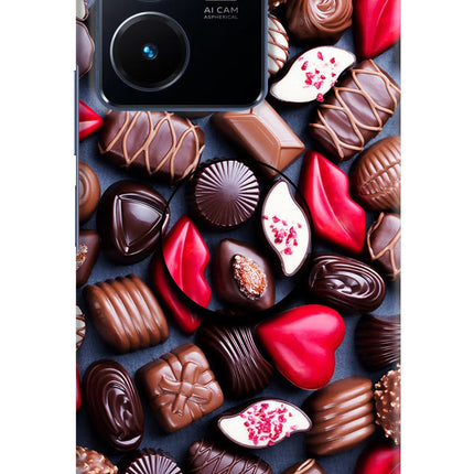 Chocolates Vivo Y22 Pop Case by Casekaro