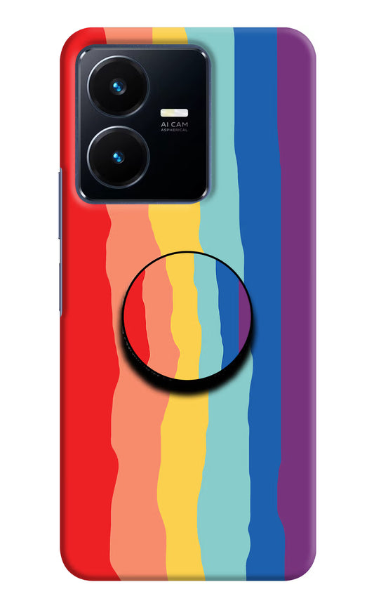 Rainbow Vivo Y22 Pop Case by Casekaro