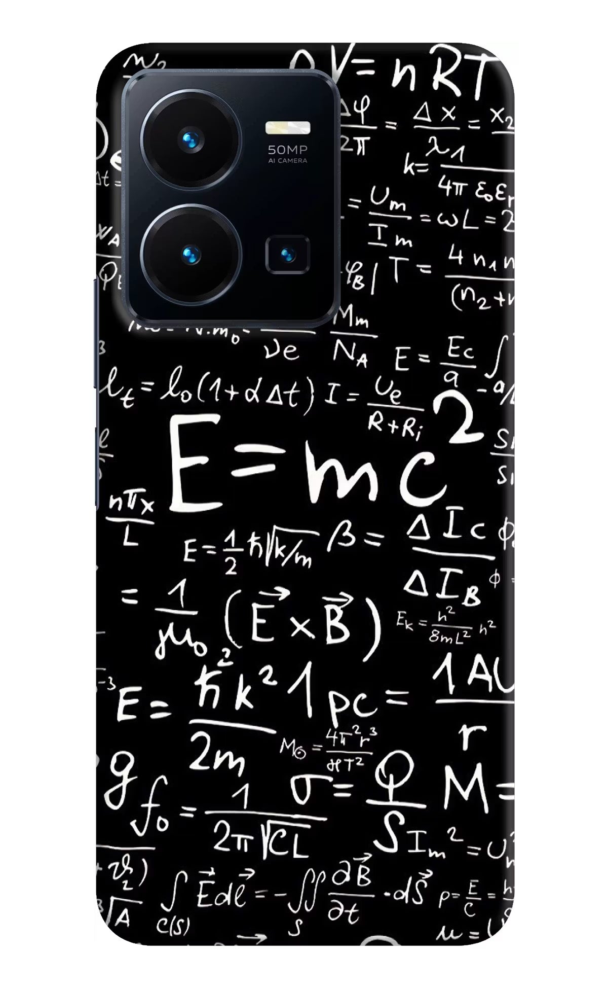 Physics Formula Vivo Y35 Hard Case Back Cover by Casekaro