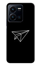 Paper Plane White Vivo Y35 Hard Case Back Cover by Casekaro