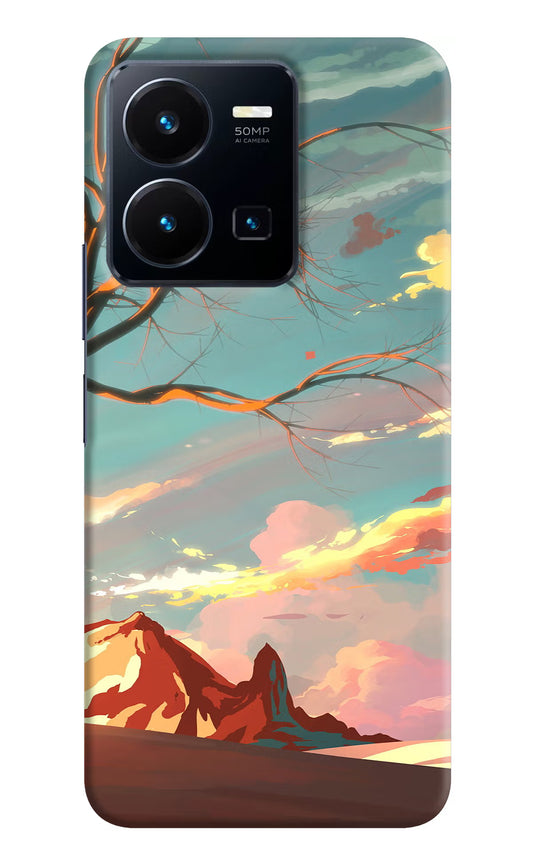 Scenery Vivo Y35 Hard Case Back Cover by Casekaro