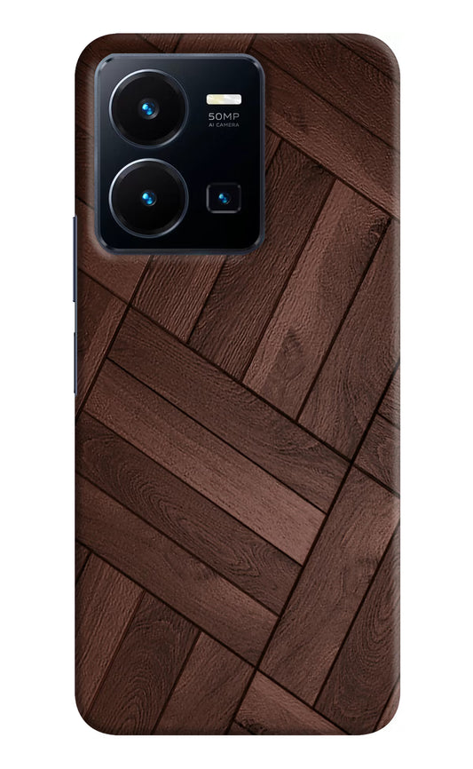 Wooden Texture Design Vivo Y35 Hard Case Back Cover by Casekaro