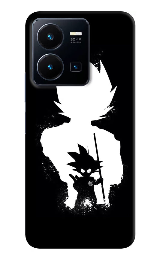 Goku Shadow Vivo Y35 Hard Case Back Cover by Casekaro