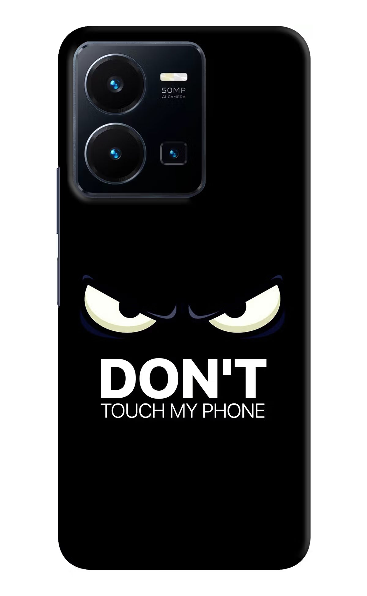 Don'T Touch My Phone Vivo Y35 Hard Case Back Cover by Casekaro