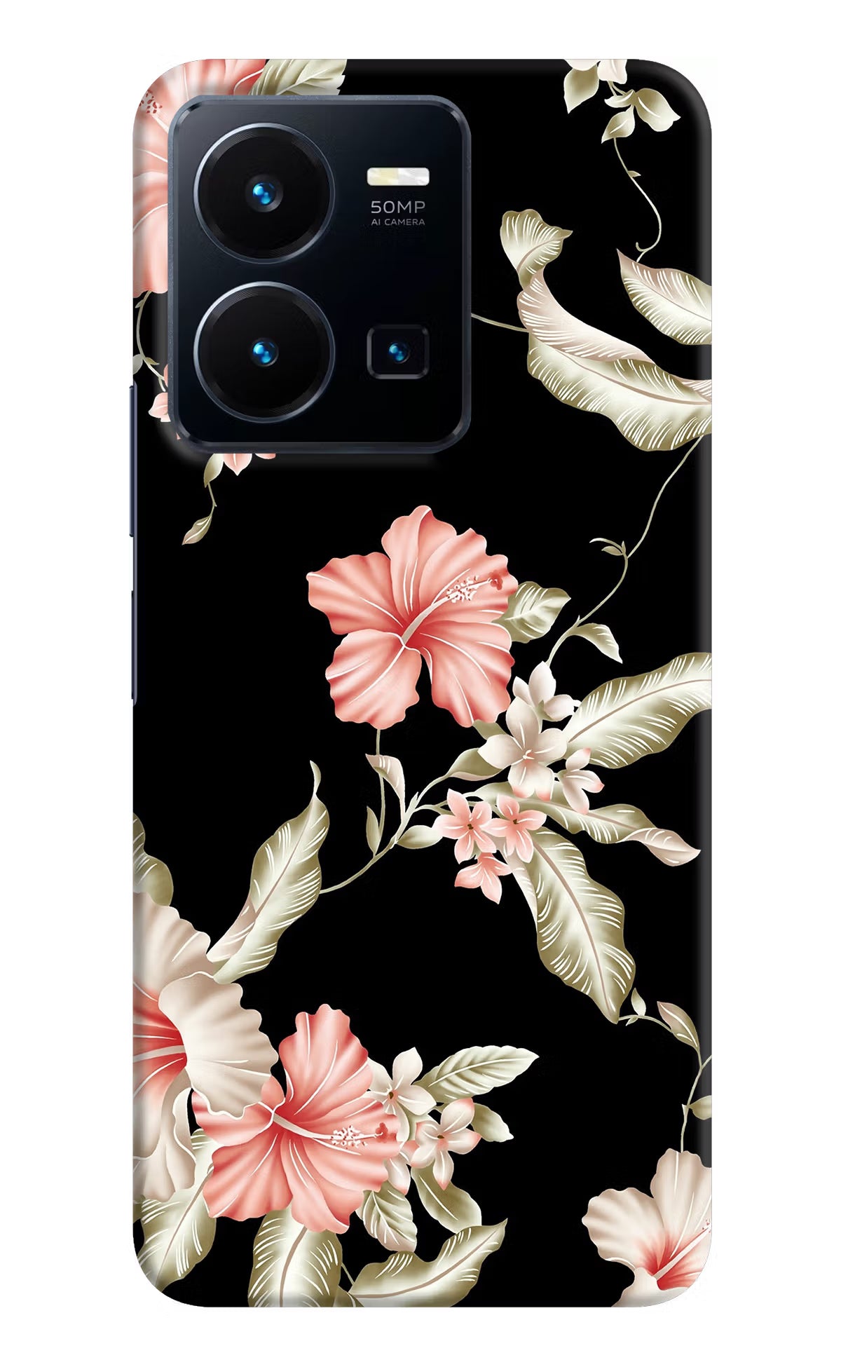 Flowers Vivo Y35 Hard Case Back Cover by Casekaro