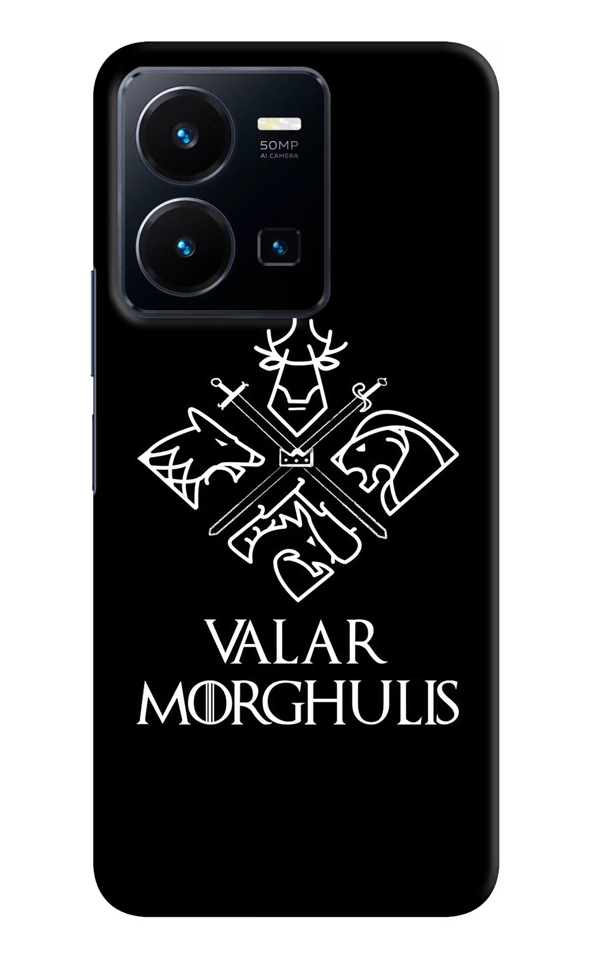 Valar Morghulis | Game Of Thrones Vivo Y35 Hard Case Back Cover by Casekaro