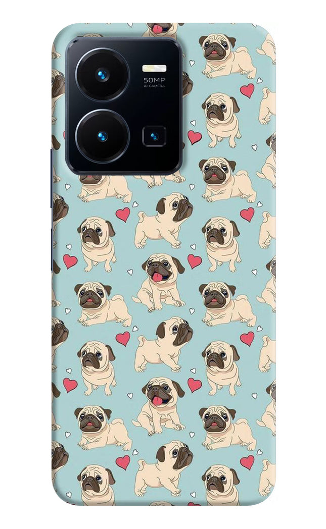 Pug Dog Vivo Y35 Hard Case Back Cover by Casekaro
