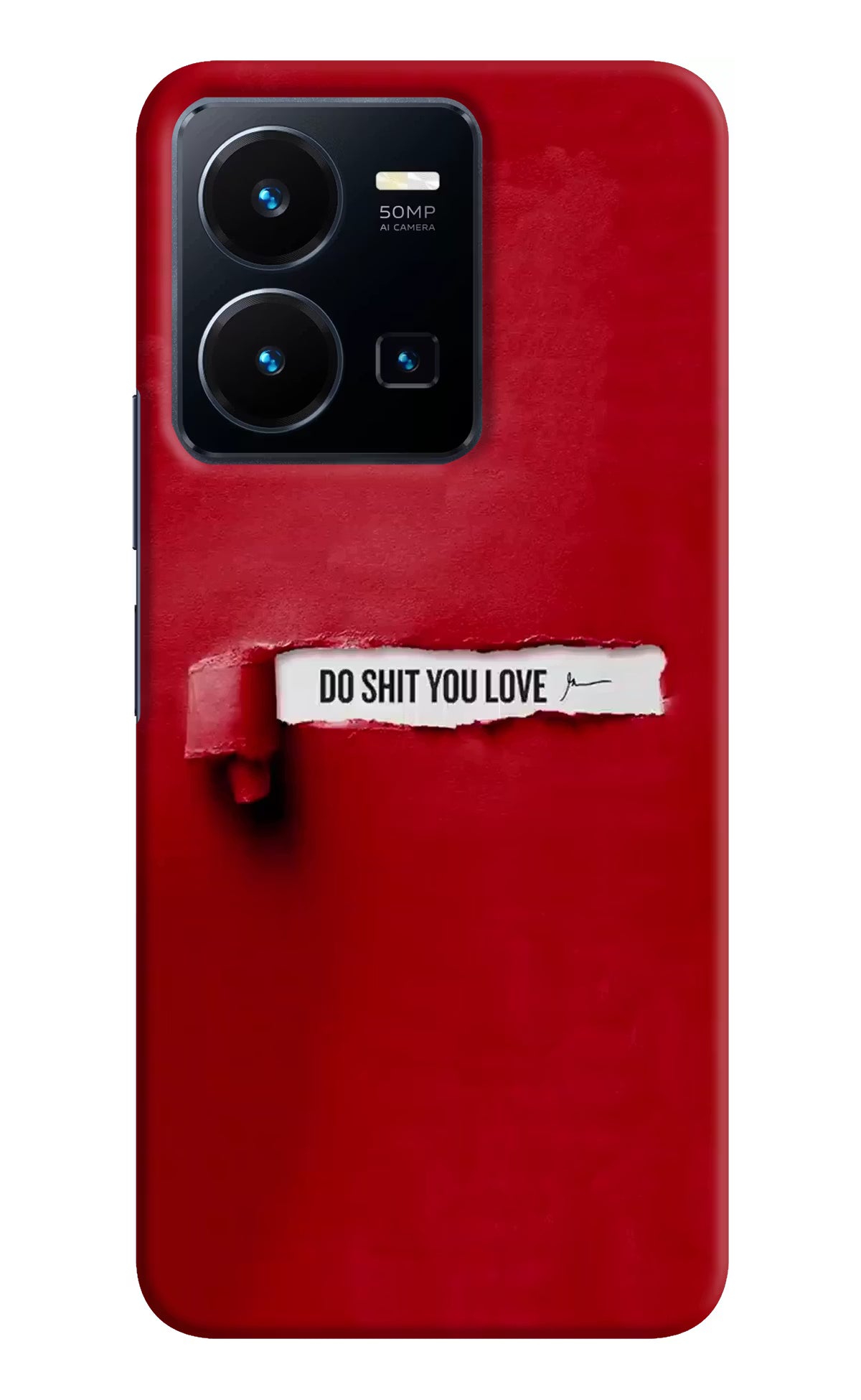 Do Shit You Love Vivo Y35 Hard Case Back Cover by Casekaro