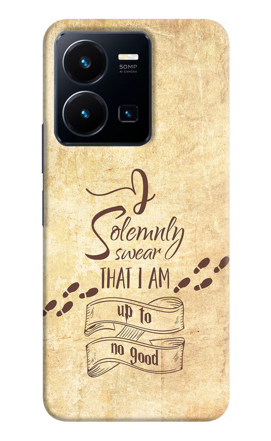 I Solemnly swear that i up to no good Vivo Y35 Hard Case Back Cover by Casekaro