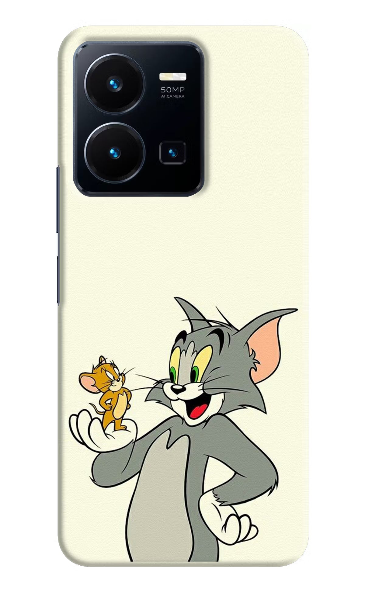 Tom & Jerry Vivo Y35 Hard Case Back Cover by Casekaro