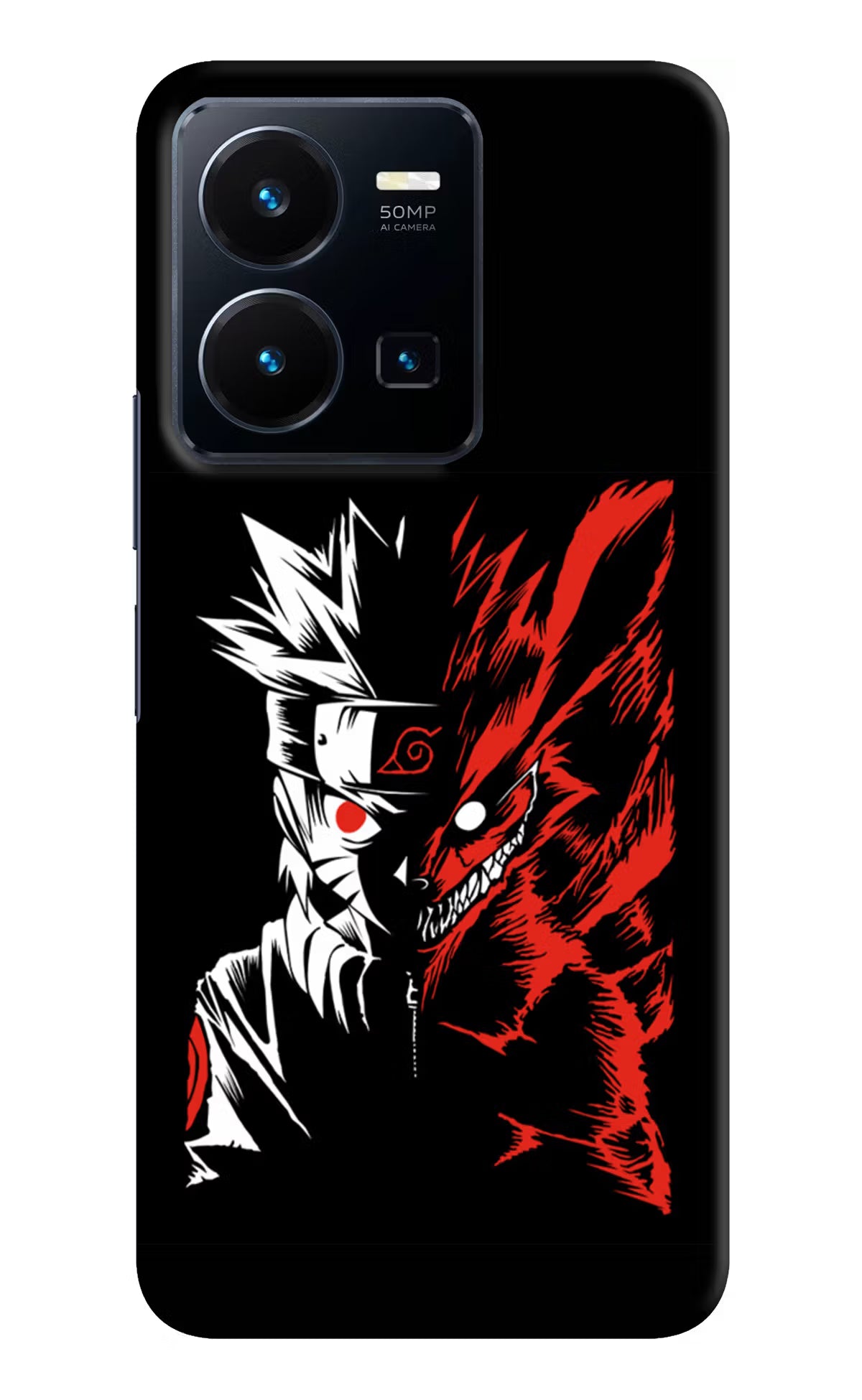 Naruto Two Face Vivo Y35 Hard Case Back Cover by Casekaro