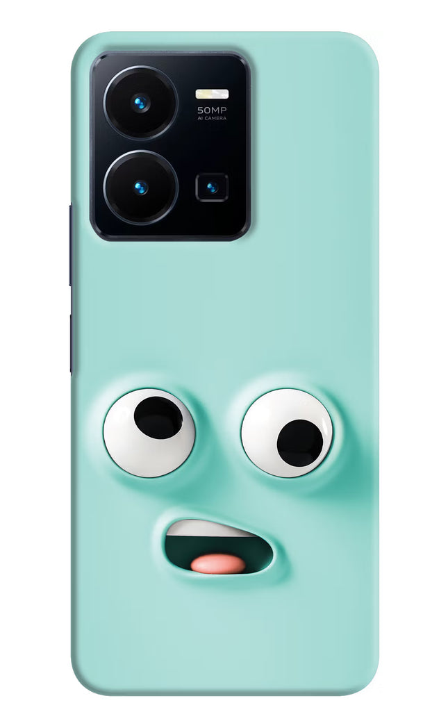 Funny Cartoon Vivo Y35 Hard Case Back Cover by Casekaro