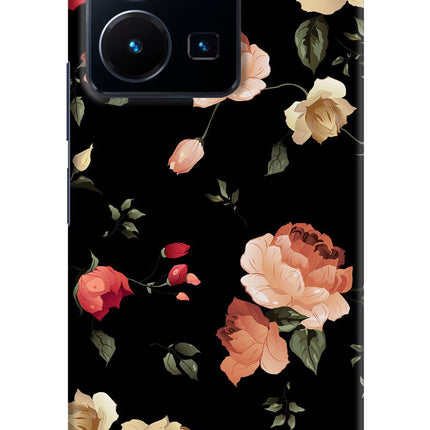 Flowers Vivo Y35 Hard Case Back Cover by Casekaro