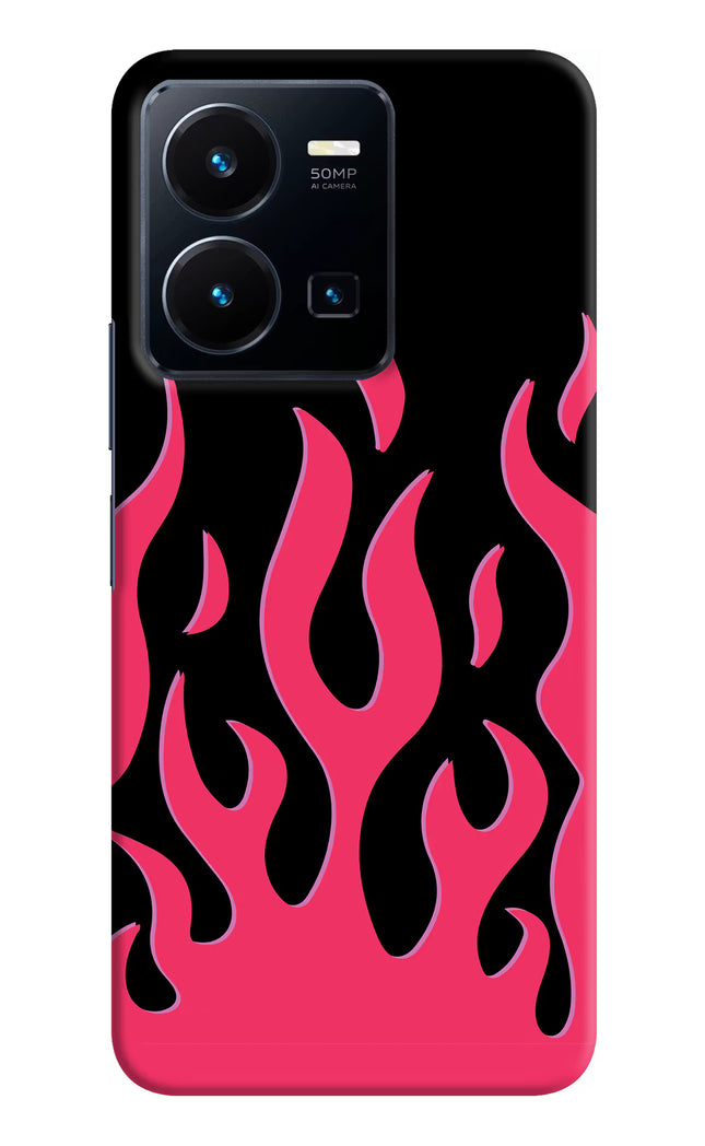 Fire Flames Vivo Y35 Hard Case Back Cover by Casekaro