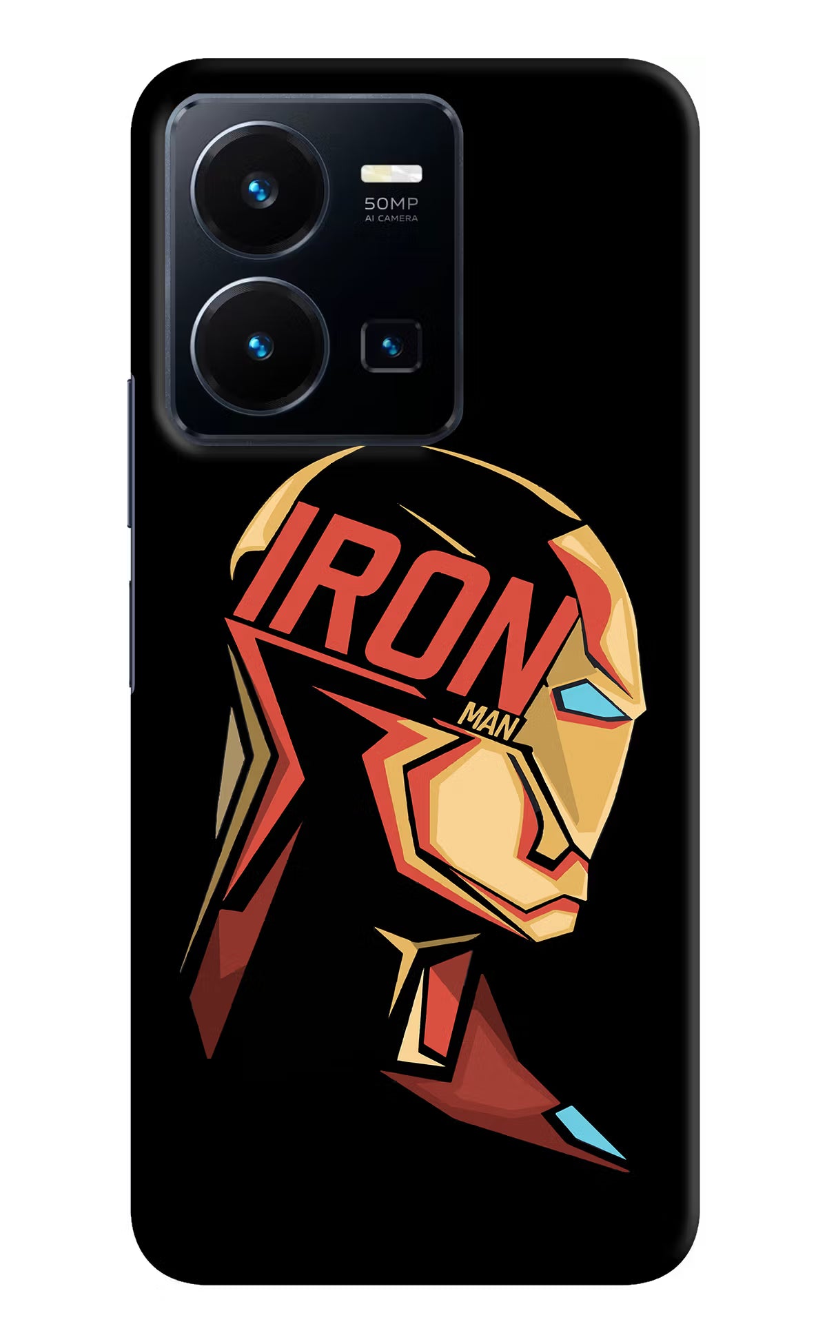 IronMan Vivo Y35 Hard Case Back Cover by Casekaro