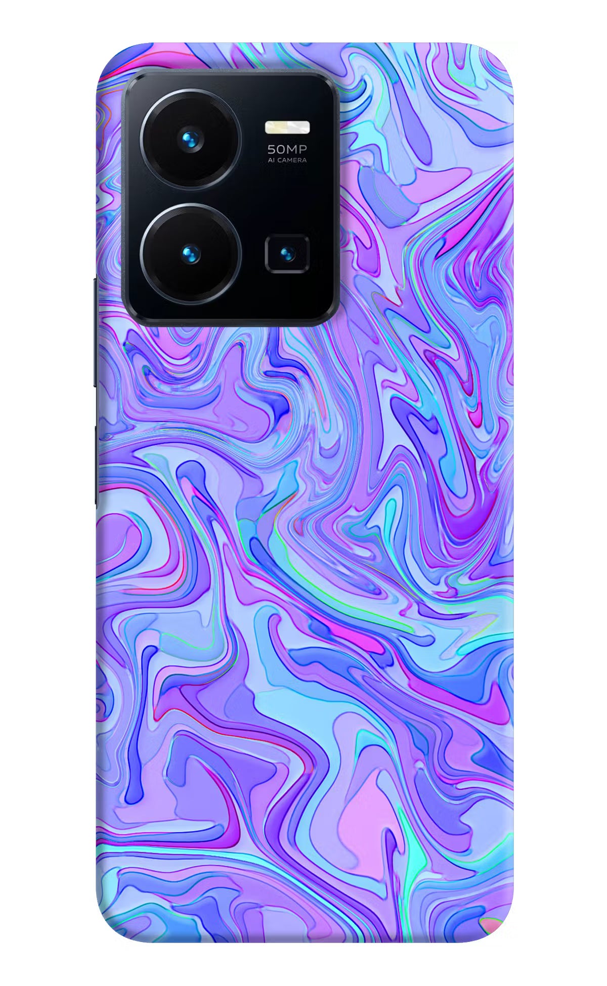 Glitter Vivo Y35 Hard Case Back Cover by Casekaro