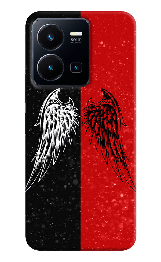 Wings Vivo Y35 Hard Case Back Cover by Casekaro