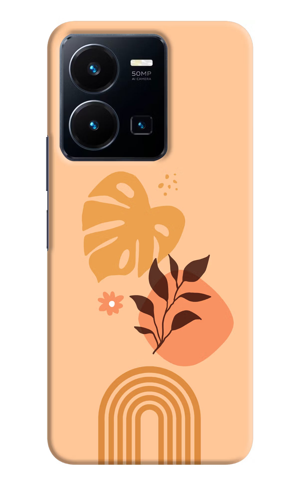 Bohemian Art Vivo Y35 Hard Case Back Cover by Casekaro