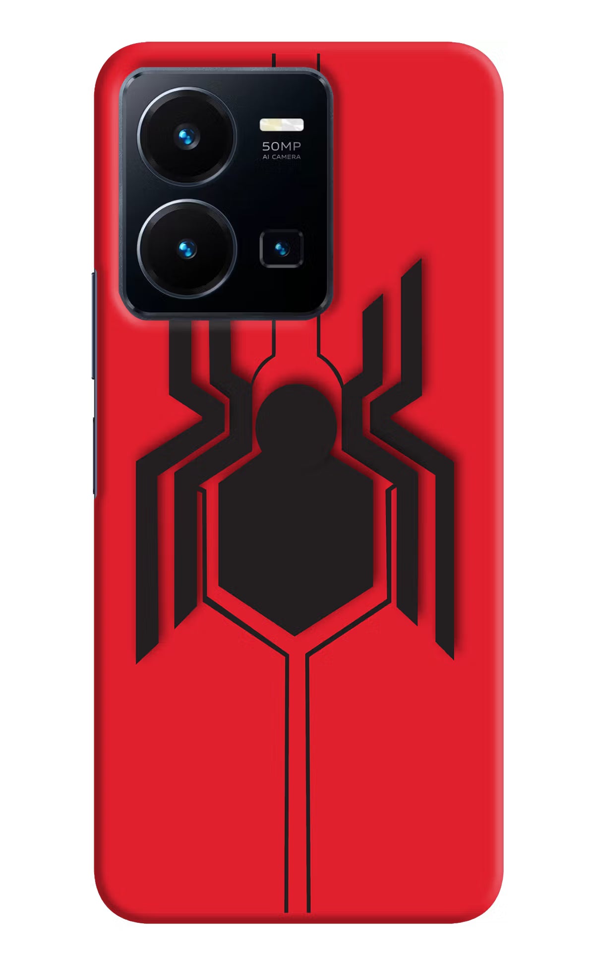 Spider Vivo Y35 Hard Case Back Cover by Casekaro