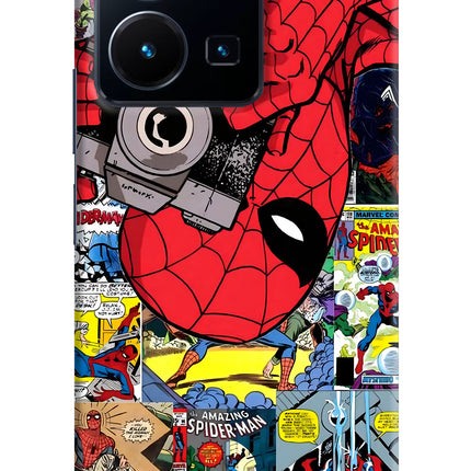 Spider Man Vivo Y35 Hard Case Back Cover by Casekaro