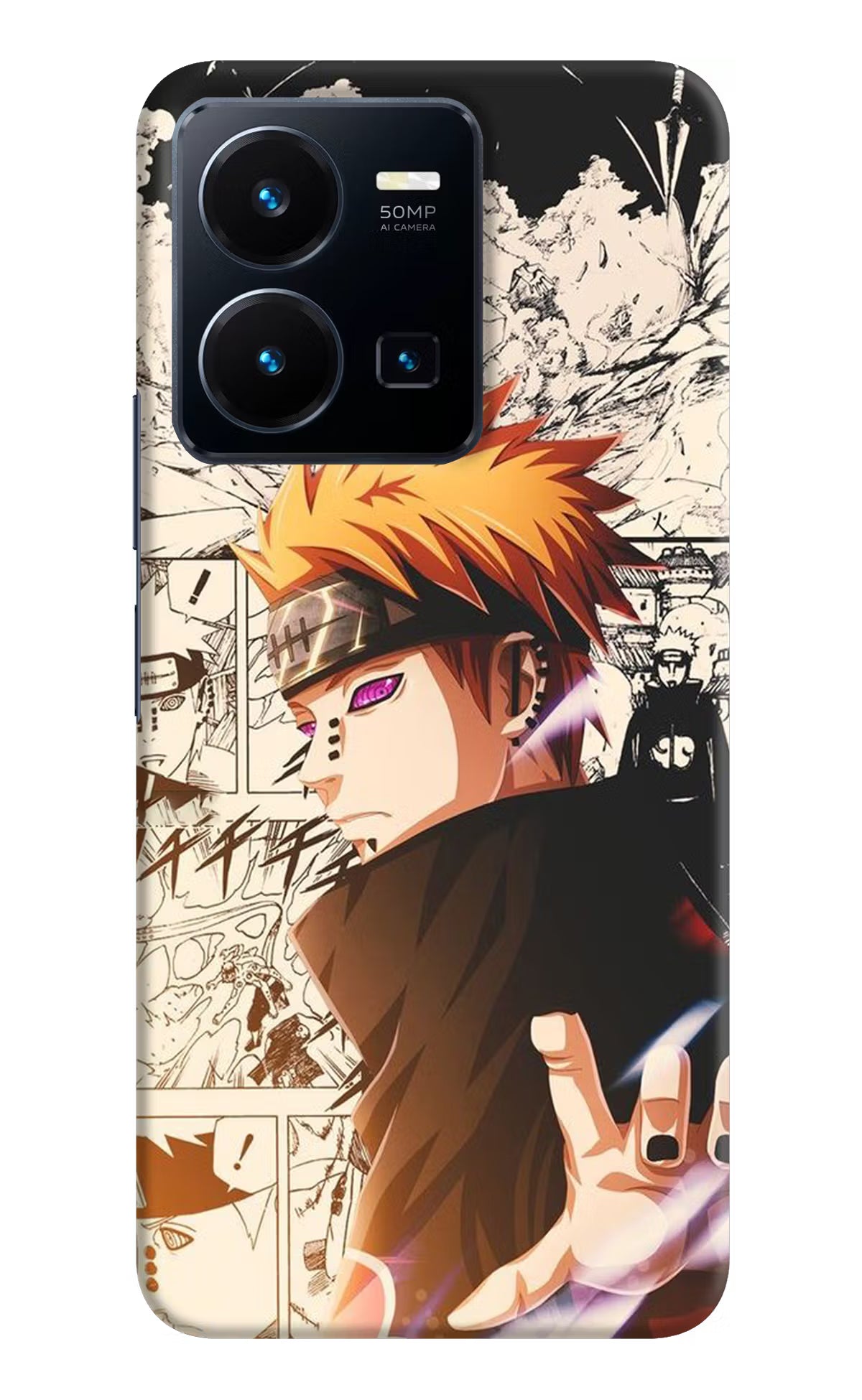Pain Anime Vivo Y35 Hard Case Back Cover by Casekaro